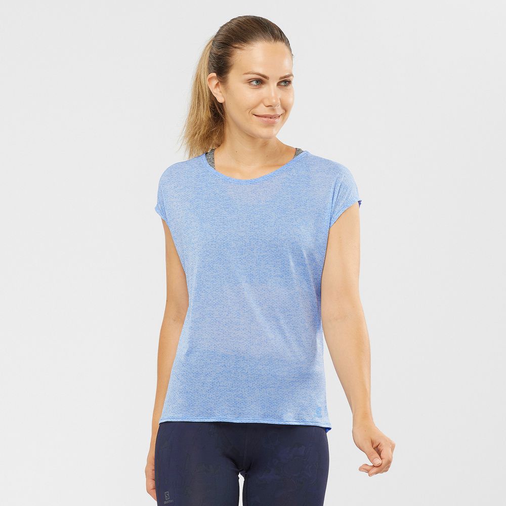 Salomon XA SLEEVE TECH W Camisetas Mujer - Puerto Pequeño - Colombia (79135-RVZT)